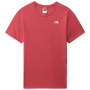 Koszulka damska The North Face S/S Simple Dome Tee różowy Slate Rose