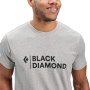 Koszulka męska Black Diamond M Mini Stacked Ss Tee