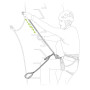 Lonża ferratowa Petzl Scorpio Vertigo SW