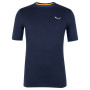 Męska koszulka Salewa CRISTALLO WARM AMR M T-SRT. ciemnoniebieski 3960 - navy blazer
