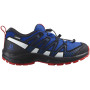 Buty dla juniora Salomon Xa Pro V8 Cs Waterproof J niebieski Lapis Blue / Black / Fiery Red