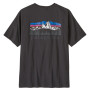 Koszulka męska Patagonia M's Fitz Roy Foothills T-Shirt czarny Ink Black