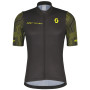 Męska koszulka kolarska Scott M's RC Team 10 SS czarny/żółty black/sulphur yellow