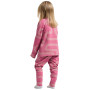 Bielizna funkcjonalna dla dzieci Didriksons Jadis Kids Pr Set 5 Path Heather Pink