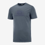 Koszulka męska Salomon Blend Logo Ss Tee M zarys