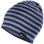 Czapka Zulu Cap Merino szary/niebieski narrow stripes blue-grey