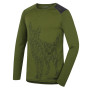 Męska koszulka Husky Merino 100 dl. rukáv Dog
