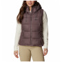 Kamizelka damska Columbia Pike Lake II Insulated Vest brązowy Basalt