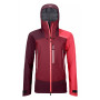Kurtka damska Ortovox Westalpen 3L Jacket W czerwony DarkBlood