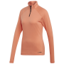Koszulka damska Adidas W TraceRo 1/2LS pomarańczowy