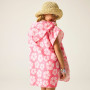 Ponczo dziecięce Regatta Kids Towel Robe PinkHazPetal