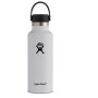 Butelka termiczna Hydro Flask Standard Mouth 18 oz biały White