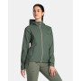 Damska kurtka softshellowa Kilpi Sonna ciemnozielony dark green