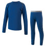 Bielizna funkcjonalna dla dzieci Sensor Merino Air Set triko+spodky 2022 niebieski Darkblue