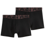 Męskie bokserki Puma Striped Elastic Boxers 2P black