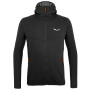 Męska bluza Salewa *Light Micro Pl M Fz Hdy czarny Black Out