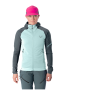 Bluza damska Dynafit Radical Ptc Hooded Jkt W niebieski/jasnoniebieski 0721 - cinder/3180