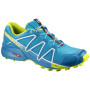 Buty męskie Salomon Speedcross 4 jasnoniebieski HawaiianSurf/AcidLime/White