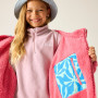 Płaszcz nieprzemakalny Regatta Junior Waterproof Changing Robe SBluFlPiLem