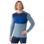Męska koszulka Smartwool M Classic Thermal Mrn Bl Colorbl Crew B