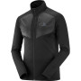 Męska bluza Salomon Grid Fz Mid M czarny Black