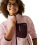Bluza dziecięca Regatta Junior Frankie Warm Fleece Pink Haze/Fig