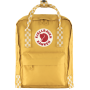 Plecak Fjällräven Kanken Mini 7 żółty/biały OchreChessPattern