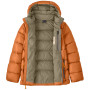 Kurtka dziecięca Patagonia K's Hi-Loft Down Sweater Hoody - Marigold