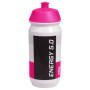 Bidon Just One Energy 5.0 500 ml biały/różówy