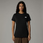 Koszulka damska The North Face W S/S Simple Dome Slim Tee