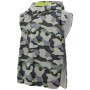 Ponczo dziecięce Regatta Kids Towel Robe DrkStrmCamo