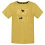 T-shirt dziecięcy Rafiki Kailas Jr Khaki II żółty khaki II