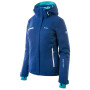 Kurtka damska Elbrus Lille wo´s niebieski NavyMelange/FlowersPrint/ViridianGreen