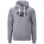 Męska bluza Hi-Tec Hantis II czarny/szary Grey Melange