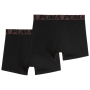 Męskie bokserki Puma Striped Elastic Boxers 2P black