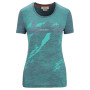 Damska koszulka Icebreaker Women Sphere II SS Tee Trail zielony Green Glory Heather