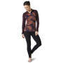 Damska koszulka Smartwool W Merino 250 Bl Pattern 1/4 Zip Boxed