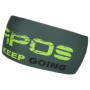 Opaska Karpos Pelmetto Headband szary/zielony Dark Slate/Lime Green/Black