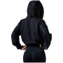 Bluza damska Nebbia Black zip-up hoodie Power