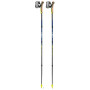 Kije trekkingowe Leki Traveller FX.One Carbon zarys silvergray-midnightblue dark metallic-neonyellow