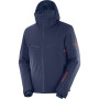 Kurtka męska Salomon Brilliant Jacket M ciemnoniebieski NightSky/GojiBerry