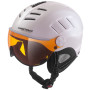 Kask narciarski Mango Volcano Pro biały WhitePearleMat