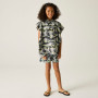 Ponczo dziecięce Regatta Kids Towel Robe DrkStrmCamo