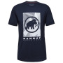 Koszulka męska Mammut Trovat T-Shirt Men czarny/biały marine PRT2