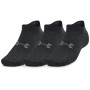Zestaw skarpetek Under Armour Essential No Show 3pk czarny Black / Black / Pitch Gray