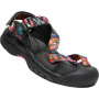 Sandały damskie Keen Zerraport II czarny/czerwony ibis rose/black