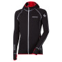 Męska bluza Progress TS Torez Hoody 17CG czarny/czerwony Black/Red