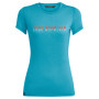 Koszulka damska Salewa PURE M. DRI-REL W S/S TEE turkusowy Blue Danube Melange