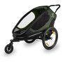 Przyczepka rowerowa Hamax Outback one zielony/czarny