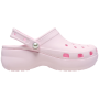 Kapcie damskie Crocs Classic Platform Pearl Clog